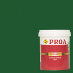 Pintura plástica mate proamat antimoho verde frontón